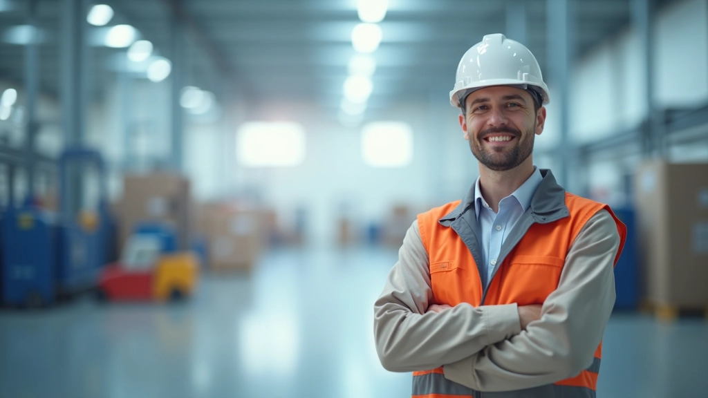 Průmyslová zóna v Moravskoslezském kraji s továrnami a logistickými centry