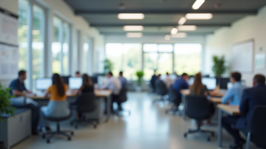 Úřad práce s přepážkami, kde si občané vybírají volné pracovní pozice