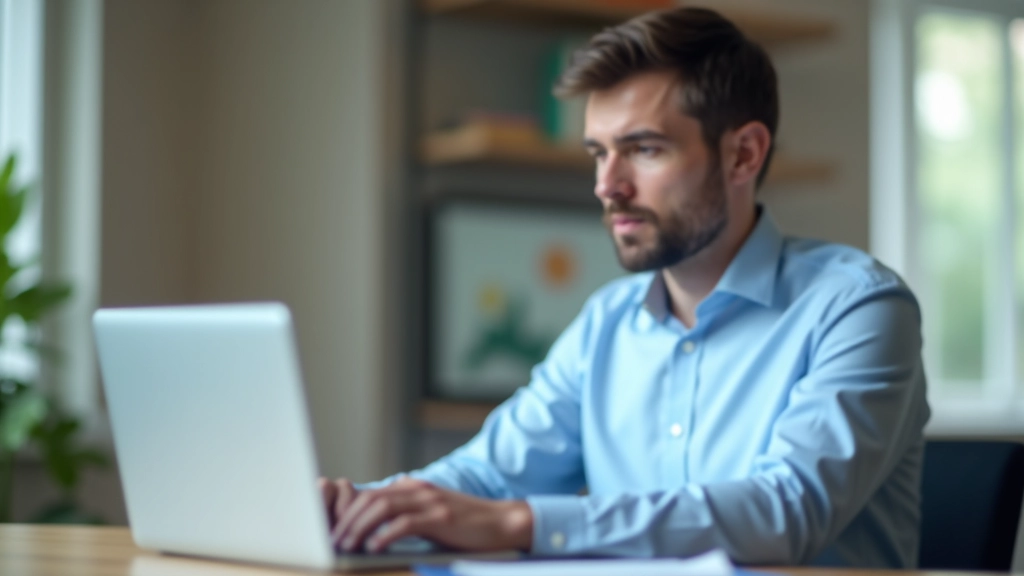 Osoba při videokomunikaci během online pohovoru o pracovní pozici